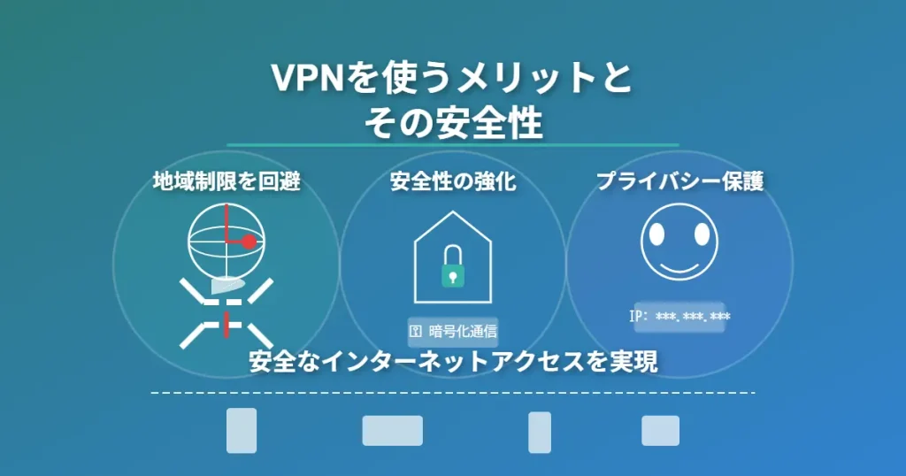 VPNを使うメリットとその安全性