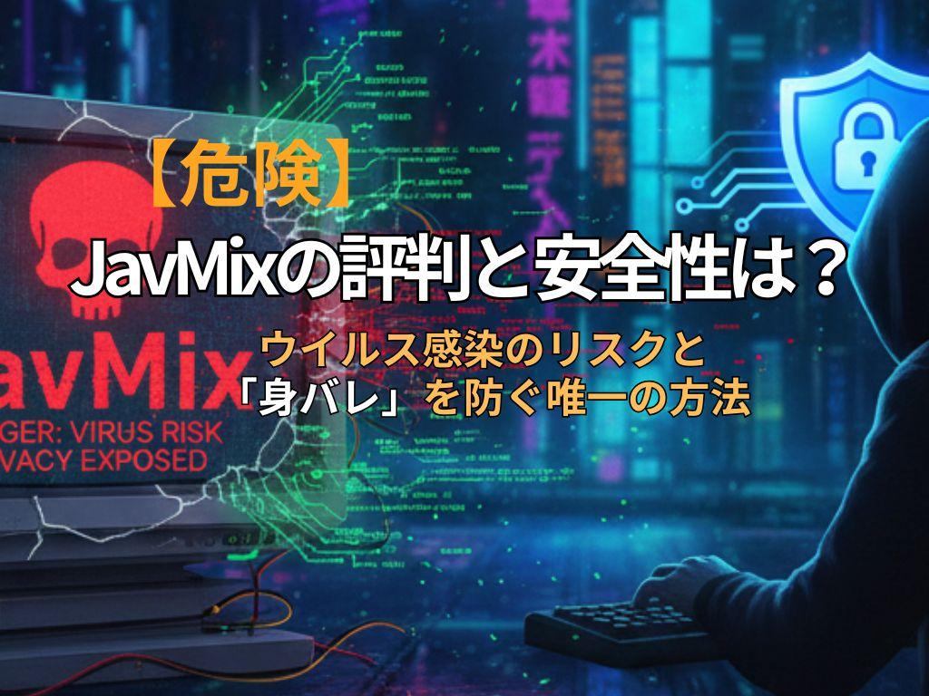 【危険】JavMixの評判と安全性は？ウイルス感染のリスクと「身バレ」を防ぐ唯一の方法